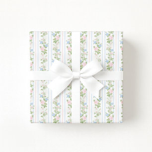 Papel de embrulho floral Grandmillennial Vintage
