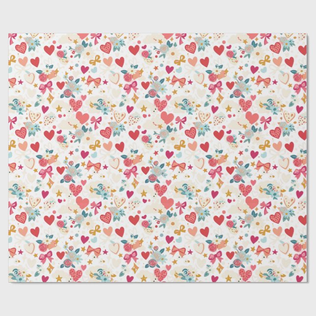 Papel de embrulho fofo (Aberto)