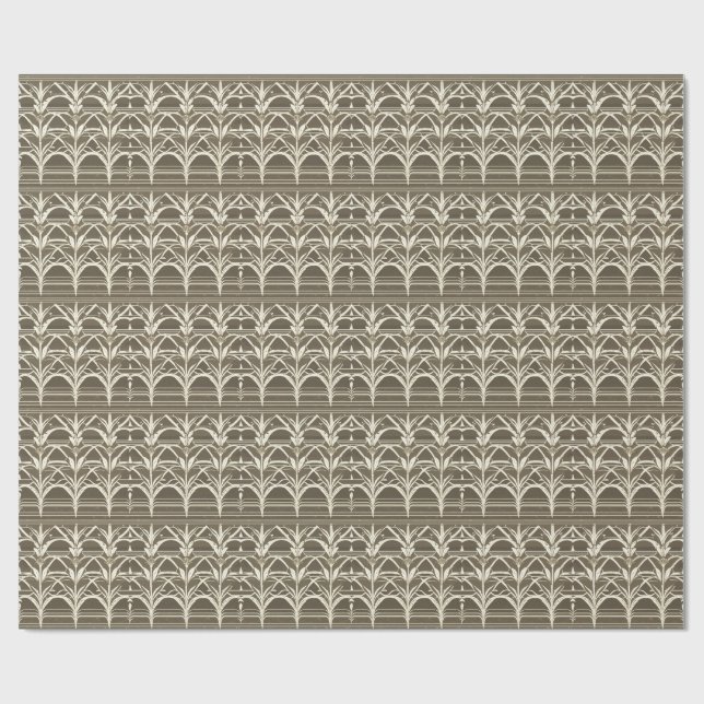 Papel de embrulho fosco com design digital 3D colo (Aberto)