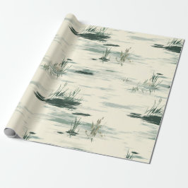 Papel de embrulho Ghostly Pond Spring
