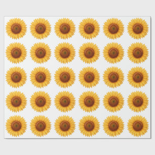 Papel de Embrulho - Girassol