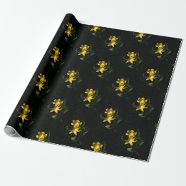 Papel de embrulho Glacier Lily Flower Montana 30"x