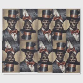 Papel de embrulho gótico Baron Samedi