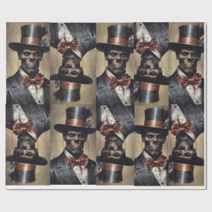 Papel de embrulho gótico Baron Samedi