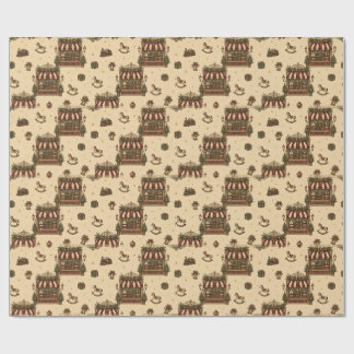 Papel de embrulho Grand European Christmas Toyshop