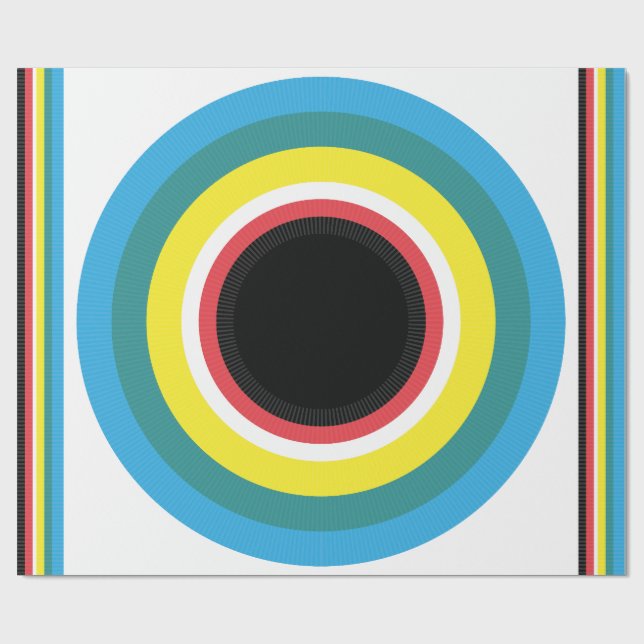 Papel de embrulho Grosgrain - Centro de mesa 1 (Aberto)