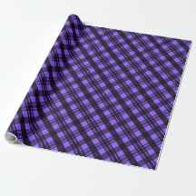 Papel de embrulho Halloween Plaid 10.3