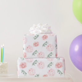 Papel de embrulho Hortênsia Rosa