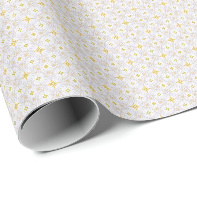 Papel de embrulho Infinity Star Nuvem Branca (Ponta do rolo)