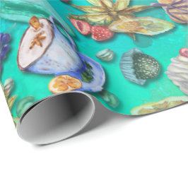 Papel de embrulho inspirado pela Fika sueca