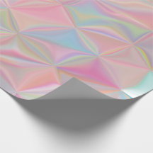 Papel de embrulho iridescente rosa perolado