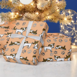 Papel de embrulho Jack Russell