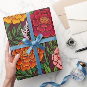 Papel de embrulho Jardim de Borboletas Marigold Ab