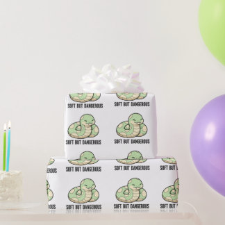 Papel de embrulho Kawaii Cobra Gordinha