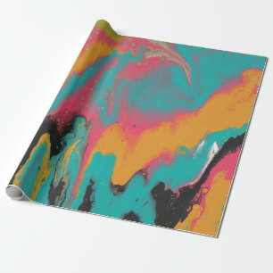Papel de embrulho La Fiesta 1 Cores Vibrantes Dive