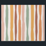 Papel de embrulho listrado Boho<br><div class="desc">Embrulhe seus presentes com estilo com este Papel de Embrulho Moderno Boho Listrado, projetado para se adequar a qualquer estação e celebração. Com listras desenhadas à mão em tons terrosos em uma paleta quente e minimalista, este design versátil adiciona um toque chique e boêmio a aniversários, feriados, casamentos, chá de...</div>