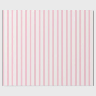 Papel de embrulho Listras Rosa Minimalista