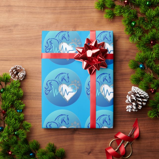 Papel de embrulho Logotipo de Inverno (Presente de Natal)