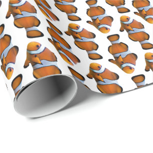Papel de embrulho Loucura do Peixe-Palhaço