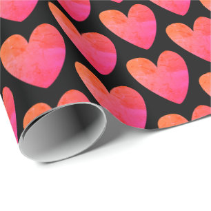 Papel de embrulho Love Hearts