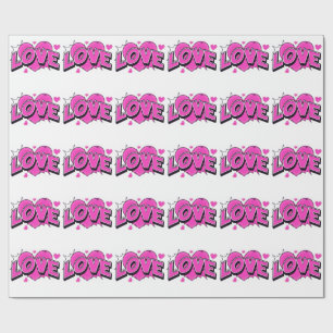 Papel de embrulho LOVE Matte