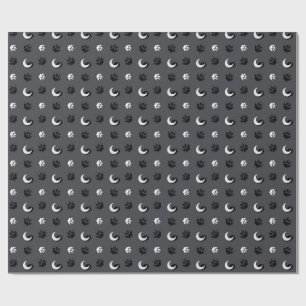 Papel de embrulho Lua do Lobo Cinzento