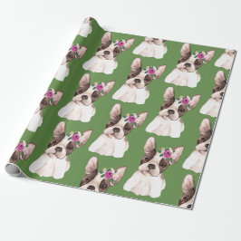 Papel de embrulho Marisol o Bulldog Francês
