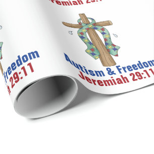 Papel de Embrulho Matte Autsim