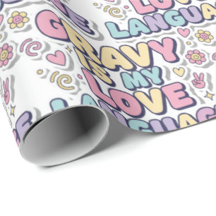 Papel de embrulho Molho é minha linguagem do amor