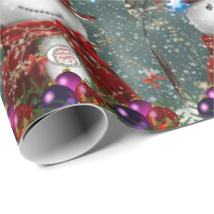 Papel de embrulho Natal