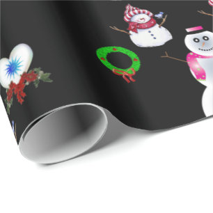 Papel de embrulho Natal