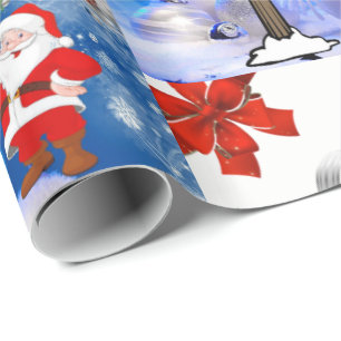 Papel de embrulho Natal
