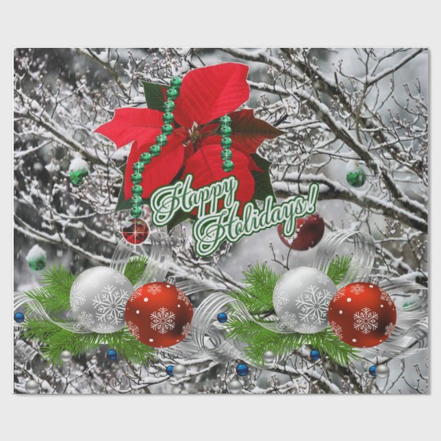 Papel de embrulho Natal (Aberto)