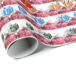 Papel de embrulho Natal