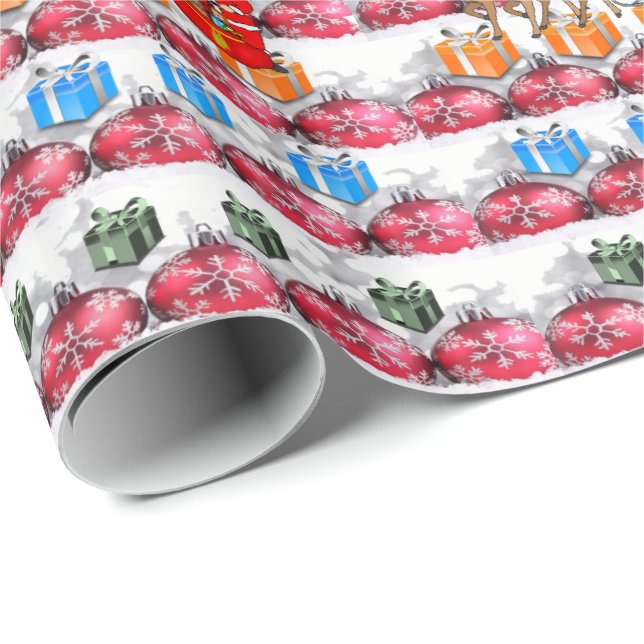 Papel de embrulho Natal (Ponta do rolo)