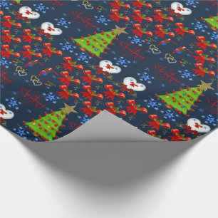 Papel de embrulho Natal