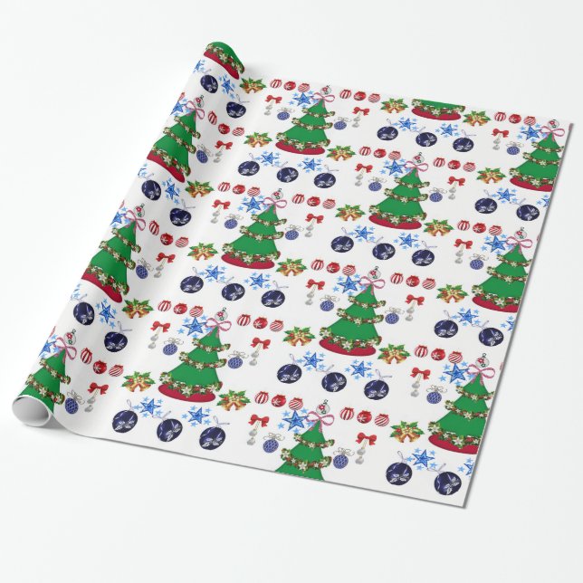 Papel de embrulho Natal (Desenrolado)