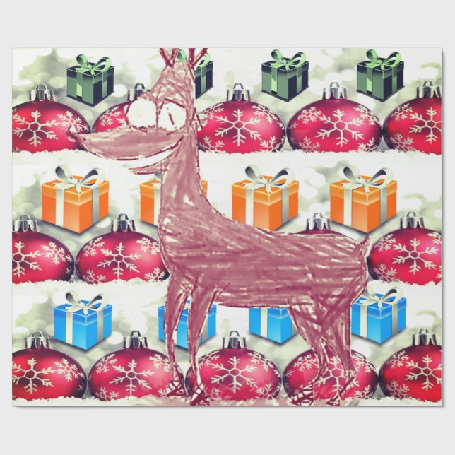 Papel de embrulho Natal (Aberto)