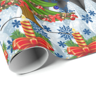 Papel de embrulho Natal