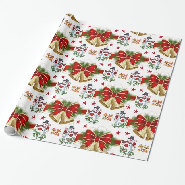 Papel de embrulho Natal (Desenrolado)