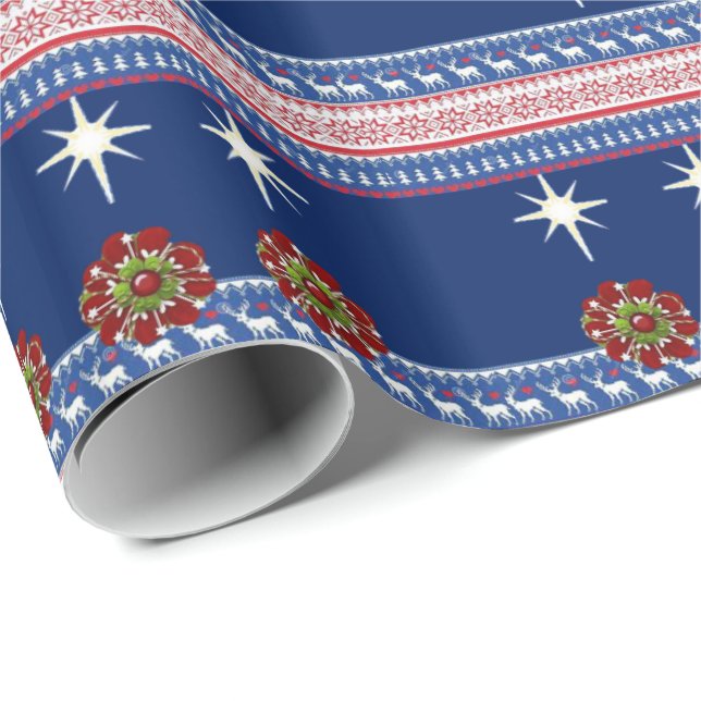 Papel de embrulho Natal (Ponta do rolo)