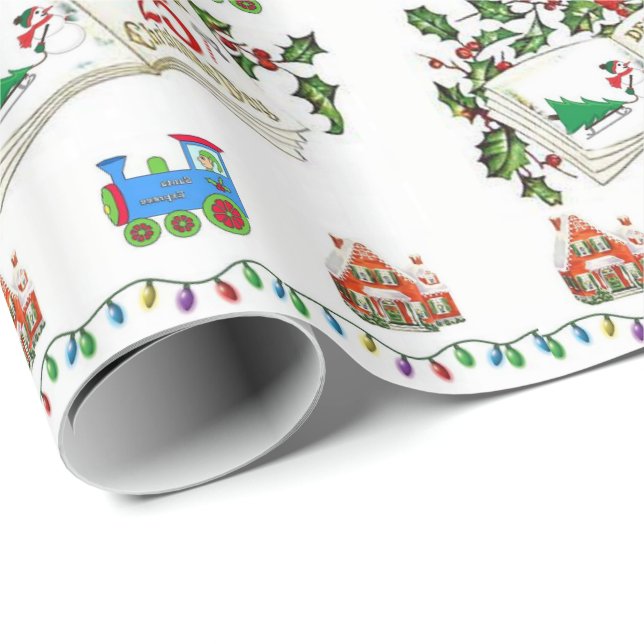 Papel de embrulho Natal (Ponta do rolo)