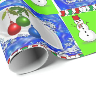 Papel de embrulho Natal