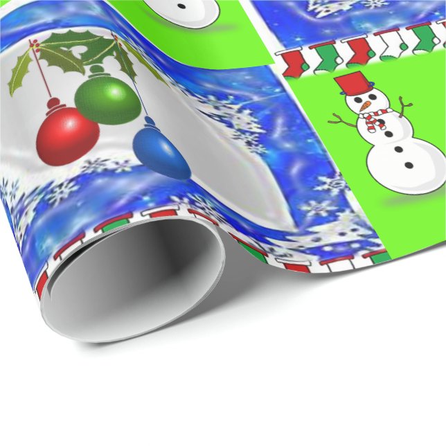 Papel de embrulho Natal (Ponta do rolo)