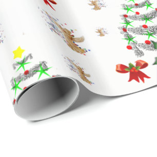 Papel de embrulho Natal