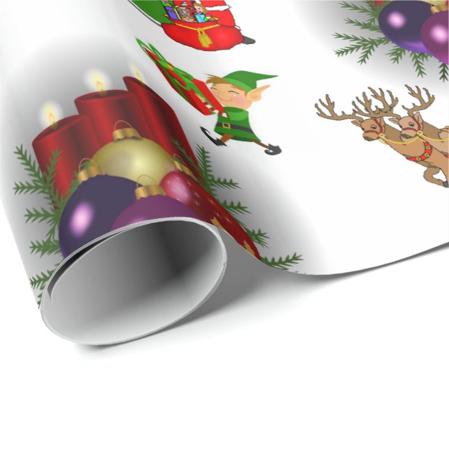 Papel de embrulho Natal (Ponta do rolo)