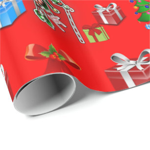 Papel de embrulho Natal