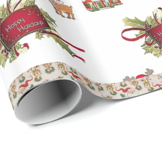 Papel de embrulho Natal (Ponta do rolo)