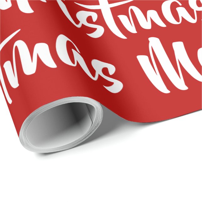 Papel de embrulho Natal Feliz (Ponta do rolo)