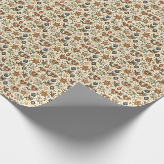Papel de embrulho Natalino Folclórico Alpino Alemã